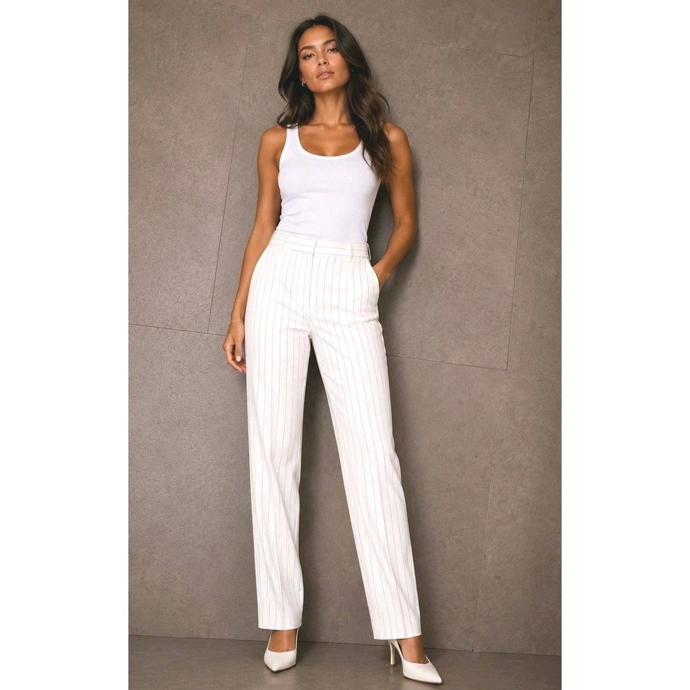 Express Pants Womens Size 8 Ankle Midrise Workwear Business Office